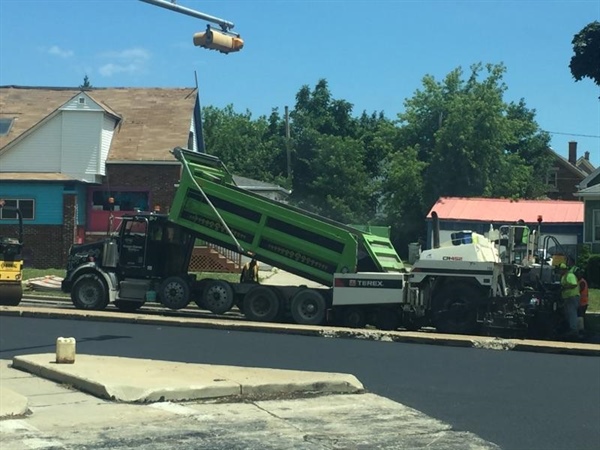Tremmel-Anderson Truck with Asphalt Contractor